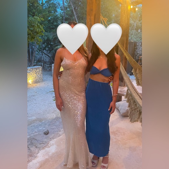 Rat & Boa OLYMPIA SEQUIN DRESS - Picture 5 of 6